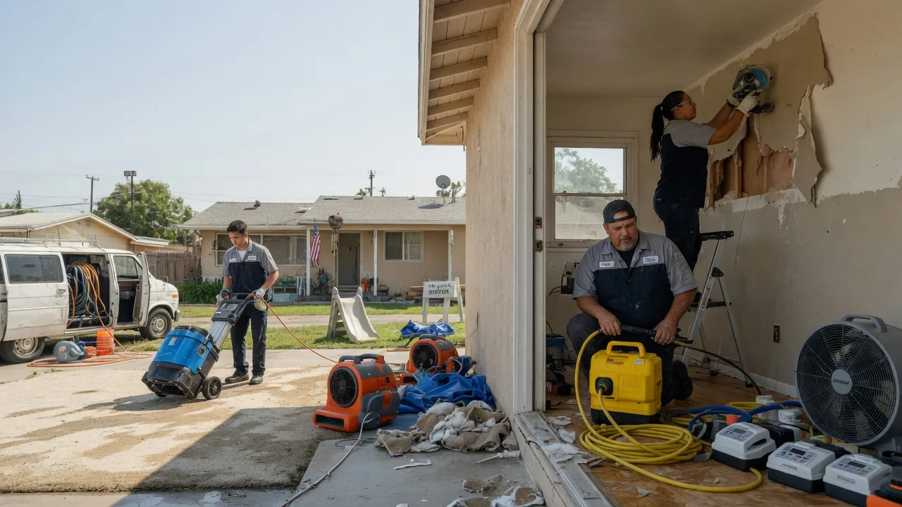 Water Damage Restoration in Vallonia, IN near me